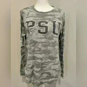 PSU Tailgate Camo Longsleeve Camo Top Size Small